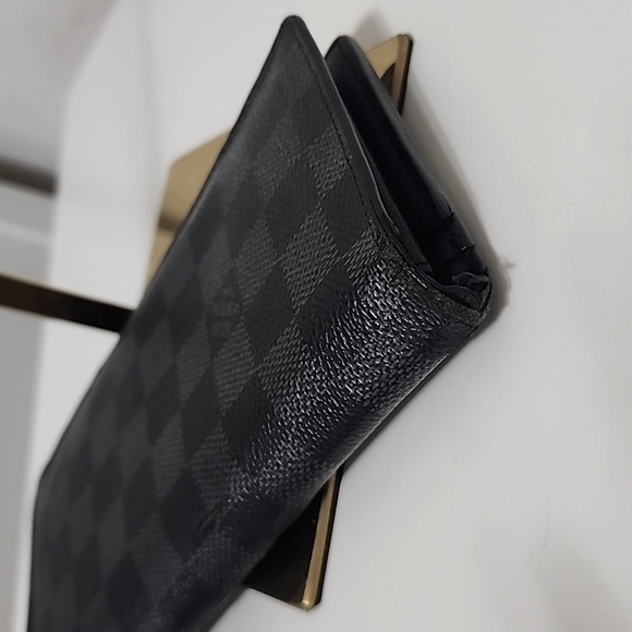 Louis Vuitton Damier Ebene Brazza Long Wallet - Picture 7 of 8